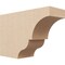 Ekena Millwork 4in. W x 8in. H x 12in. L Asheboro Woodgrain TimberThane Rafter Tail, Primed Tan RFTUR04X08X12ASHRCPR - alternate 1